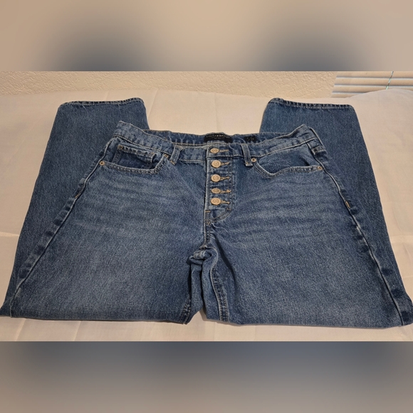 Ladies Lucky Brand Jeans Sz 6 Relaxed Boy Ankle - Picture 1 of 10